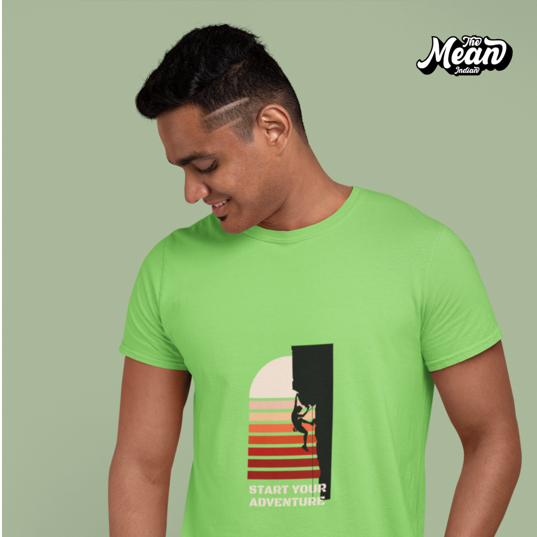 Start Your Adventure - Boring Men's T-shirt The Mean Indian Store