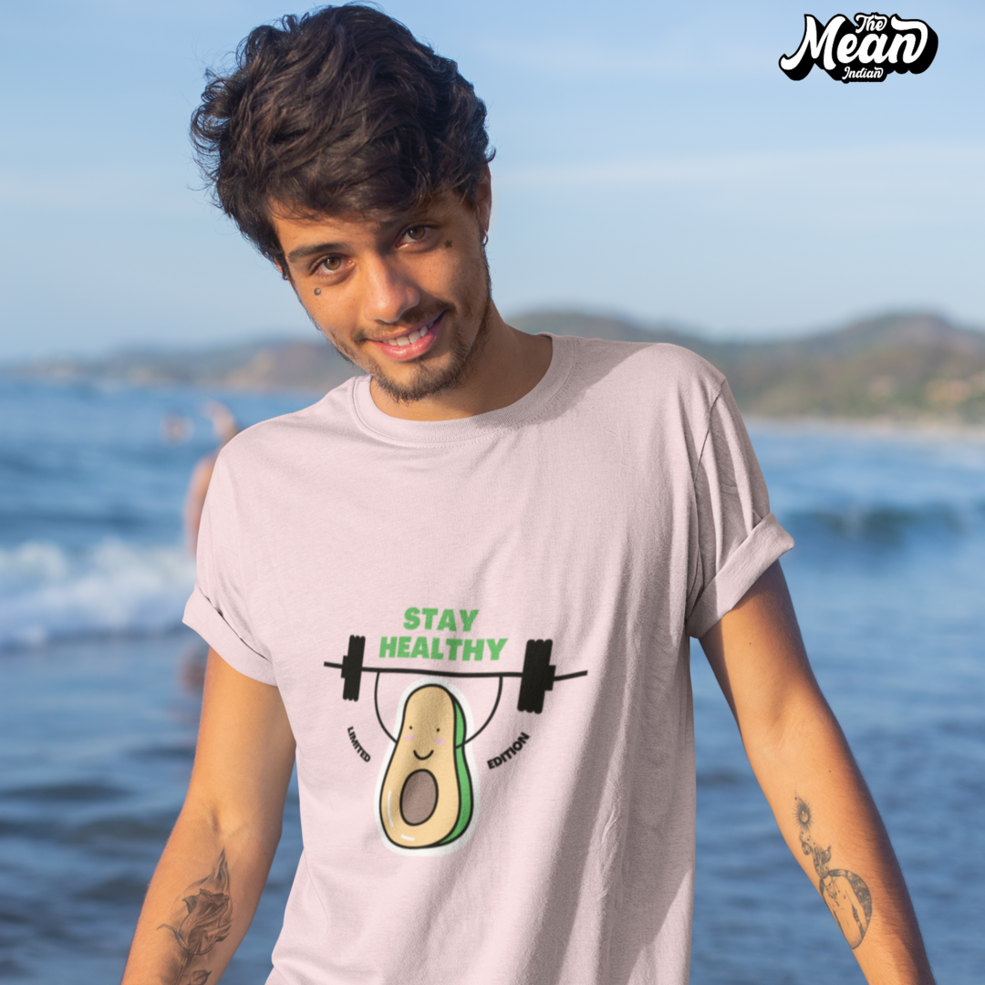 Stay Healthy - Boring Men's T-shirt The Mean Indian Store