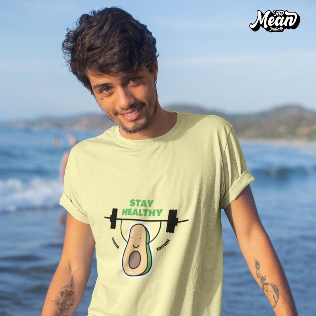 Stay Healthy - Boring Men's T-shirt The Mean Indian Store