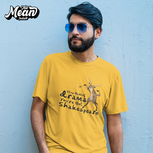 Stop Making Drama - Men's T-shirt The Mean Indian Store
