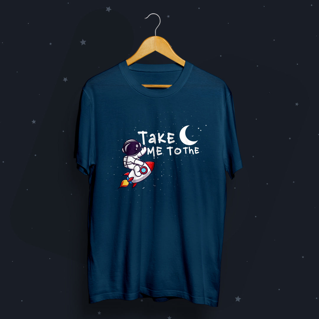 Take Me To The Moon - Men T-shirt The Mean Indian Store