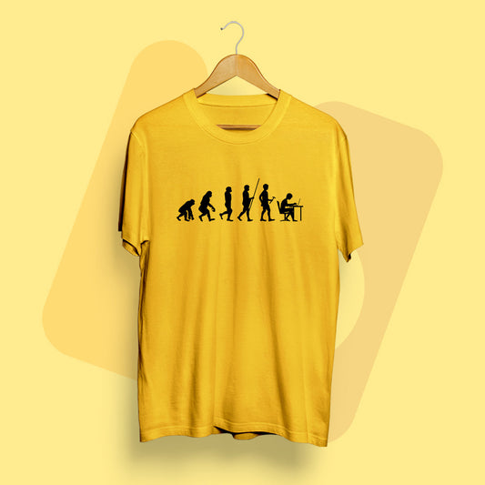 Techie Evolution - Men T-shirt The Mean Indian Store