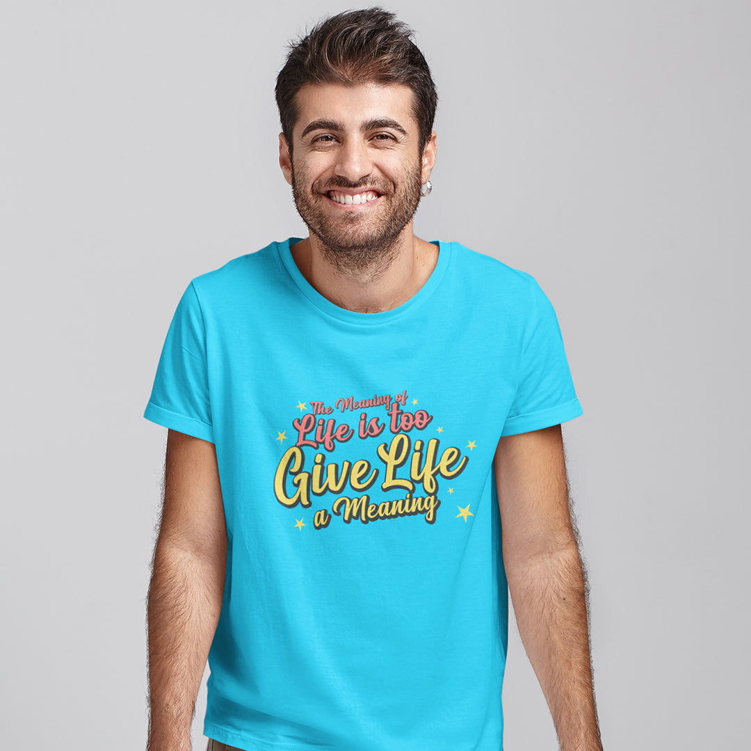 The Meaning of Life - Men T-shirt The Mean Indian Store