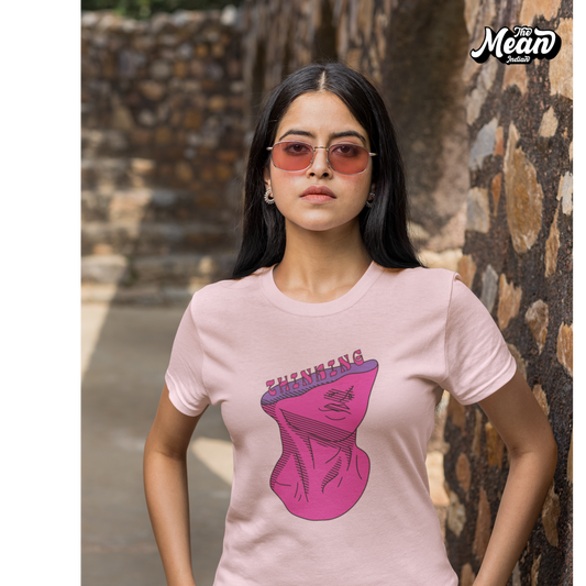 Thinking - Boring Women's T-shirt The Mean Indian Store