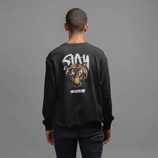 Tiger Oversized Sweatshirt The Mean Indian Store