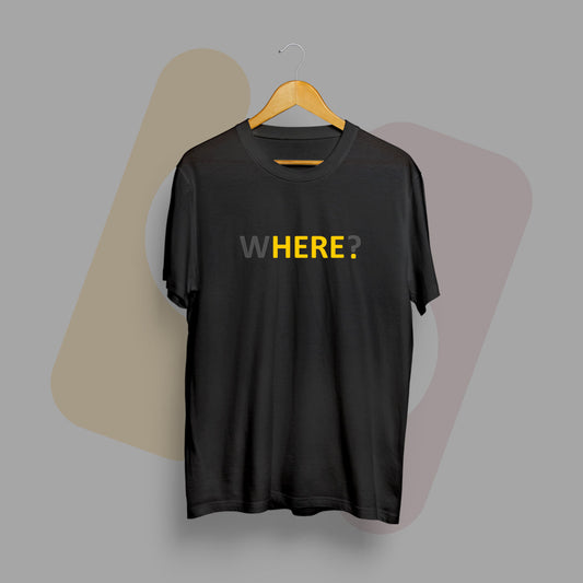 Where - Men T-shirt The Mean Indian Store