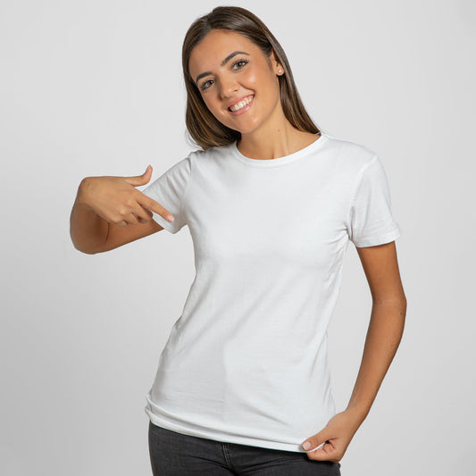 White - Women T-shirt The Mean Indian Store