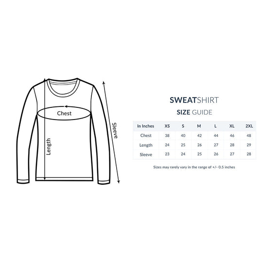White Women's Sweatshirt (Unisex) The Mean Indian Store