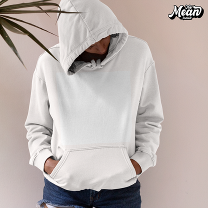 White women's Hoodie The Mean Indian Store